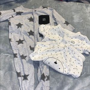 Baby Boy Sleeper One Piece / Romper Set